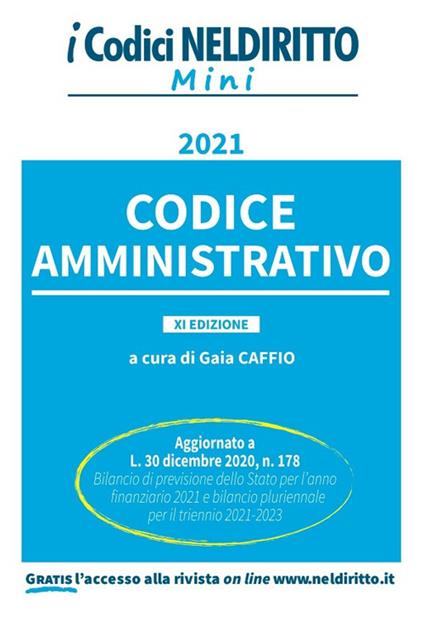 Codice amministrativo - copertina