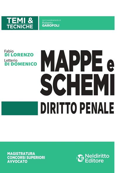 Mappe e schemi di diritto penale - Roberto Garofoli - copertina