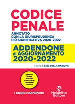 Maxi addenda di aggiornamento. Codice penale 2020-2022