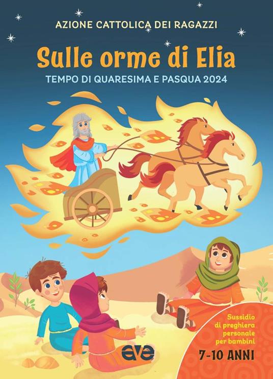 Sulle orme di Elia 2. Preghiera quaresima e Pasqua 2024 - copertina