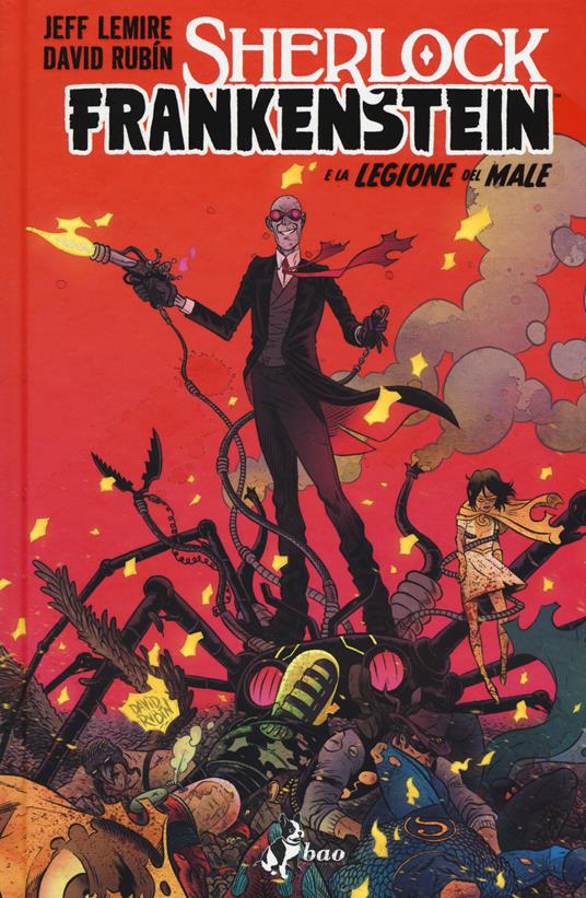 Sherlock Frankenstein. Vol. 1: La legione del male - Jeff Lemire - copertina