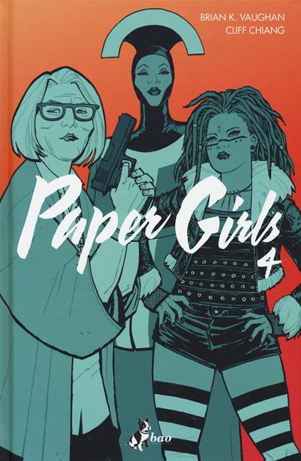 Paper girls. Vol. 4 - Brian K. Vaughan,Cliff Chiang - copertina