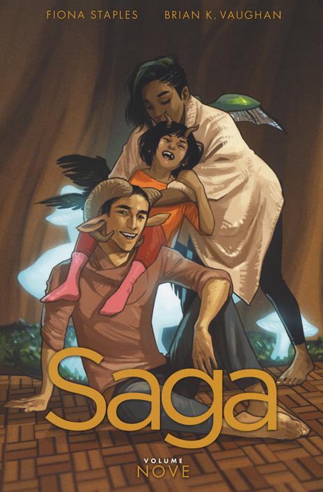 Saga. Vol. 9 - Brian K. Vaughan,Fiona Staples - copertina