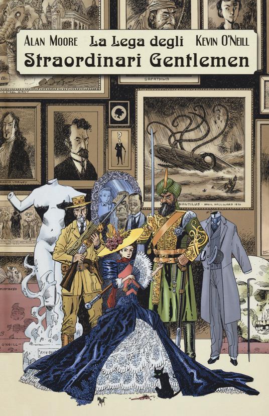 La lega degli straordinari gentlemen. Vol. 1: Maggio 1898 - Alan Moore,Kevin O'Neill - copertina