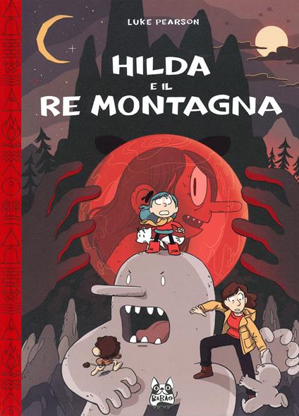 Hilda e il re montagna - Luke Pearson - copertina