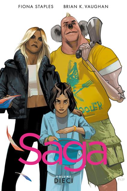 Saga. Vol. 10 - Brian K. Vaughan,Fiona Staples - copertina