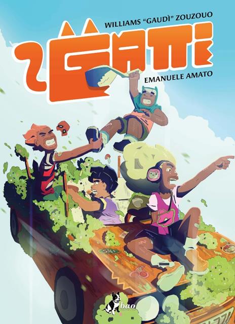 Gatti - Emanuele Amato,Williams «Gaudì» Zouzouo - copertina