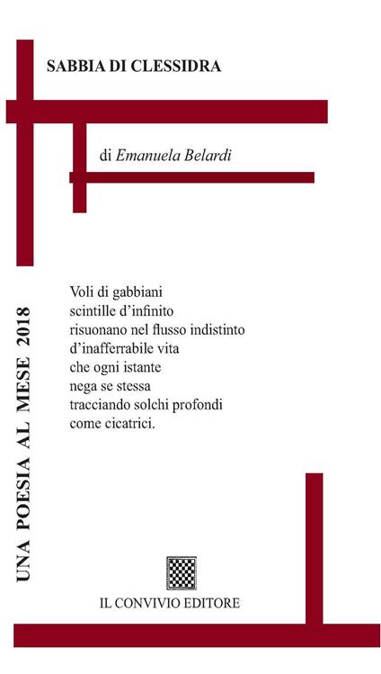 Sabbia di clessidra - Emanuela Belardi - copertina