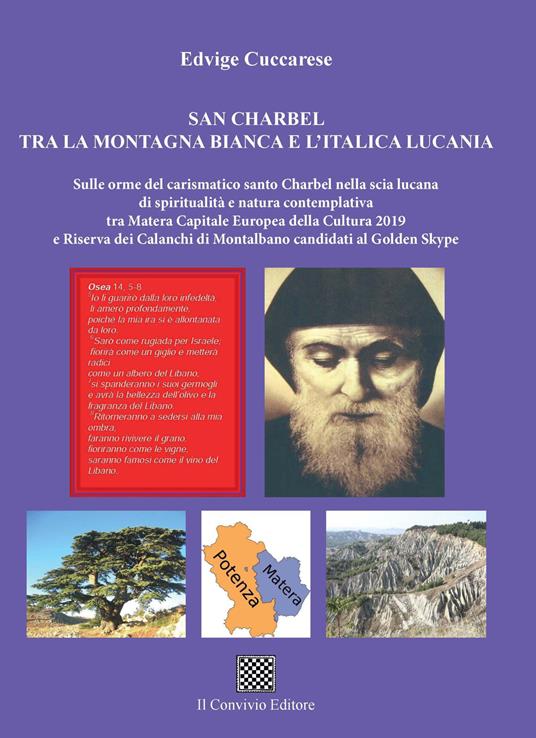 San Charbel tra la montagna bianca e l'italica Lucania - Edvige Cuccarese - copertina