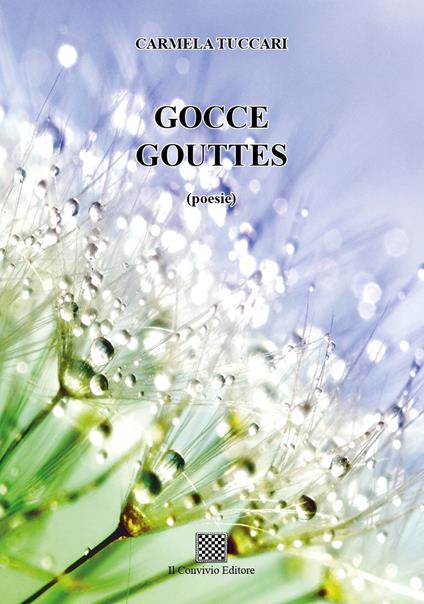 Gocce. Gouttes - Carmela Tuccari - copertina