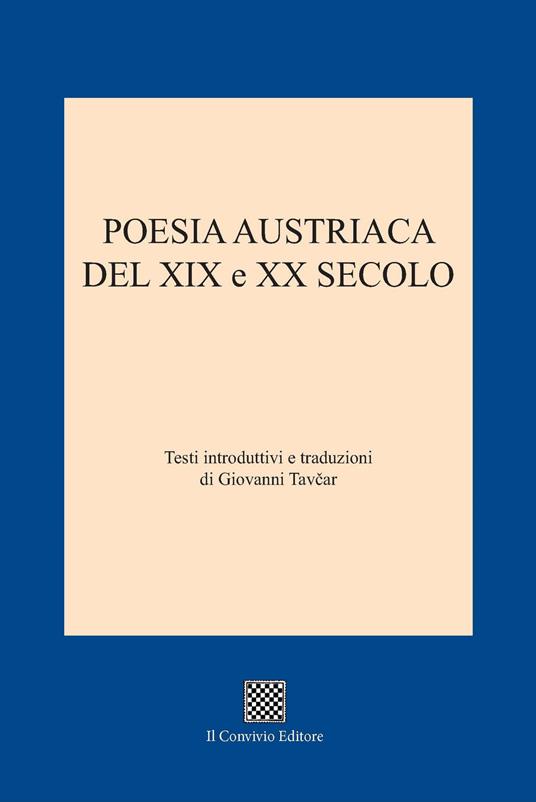Poesia austriaca del XIX e XX secolo - copertina