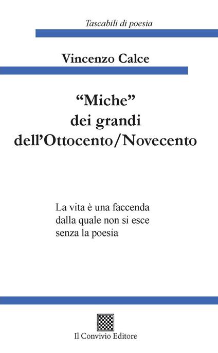 «Miche» dei grandi dell'Ottocento/Novecento - Vincenzo Calce - copertina