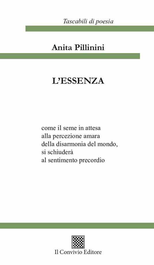L'essenza - Anita Pillinini - copertina