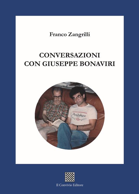 Conversazioni con Giuseppe Bonaviri - Franco Zangrilli - copertina