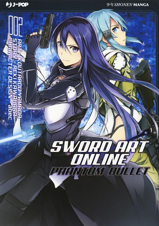 Sword art online. Phantom bullet. Vol. 2 - Reki Kawahara,Abec - copertina