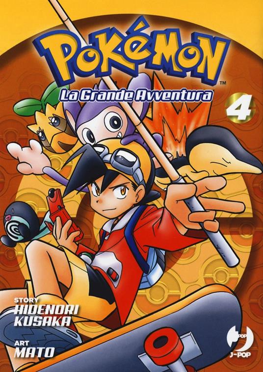 Pokémon. La grande avventura. Vol. 4 - Hidenori Kusaka - copertina