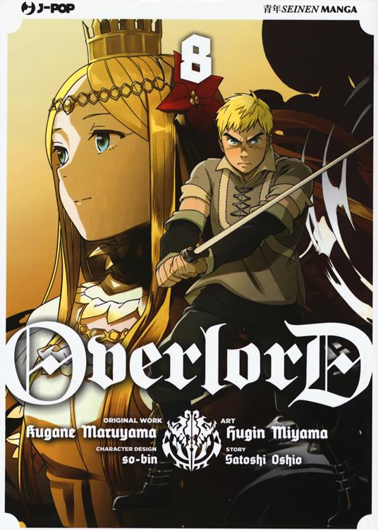 Overlord. Vol. 8 - Kugane Maruyama,Satoshi Oshio - copertina