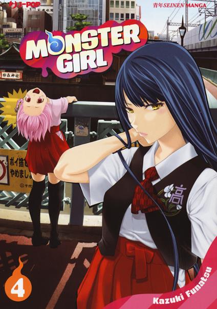 Monster girl. Vol. 4 - Kazuki Funatsu - copertina