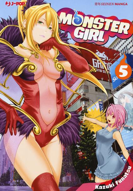 Monster girl. Vol. 5 - Kazuki Funatsu - copertina