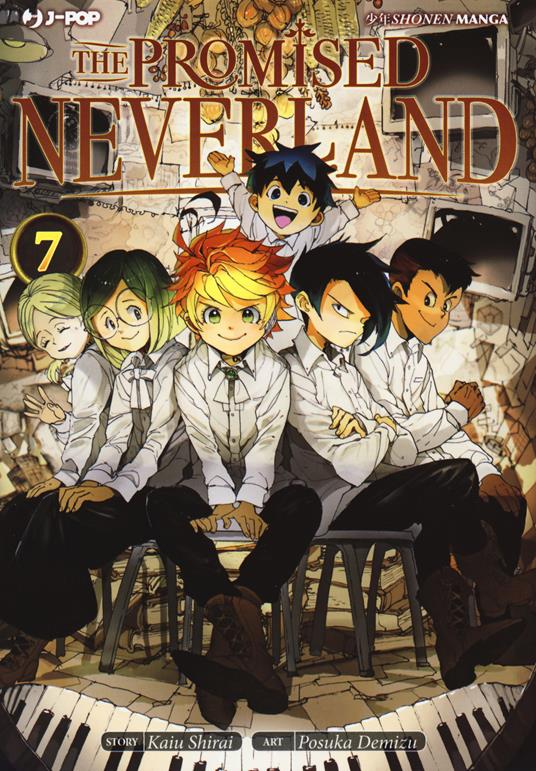 Livro Mangá- The Promised Neverland n. º 7 - Decisão