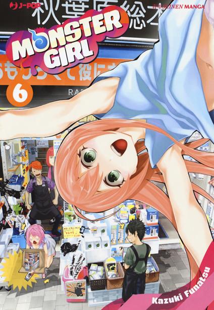 Monster girl. Vol. 6 - Kazuki Funatsu - copertina
