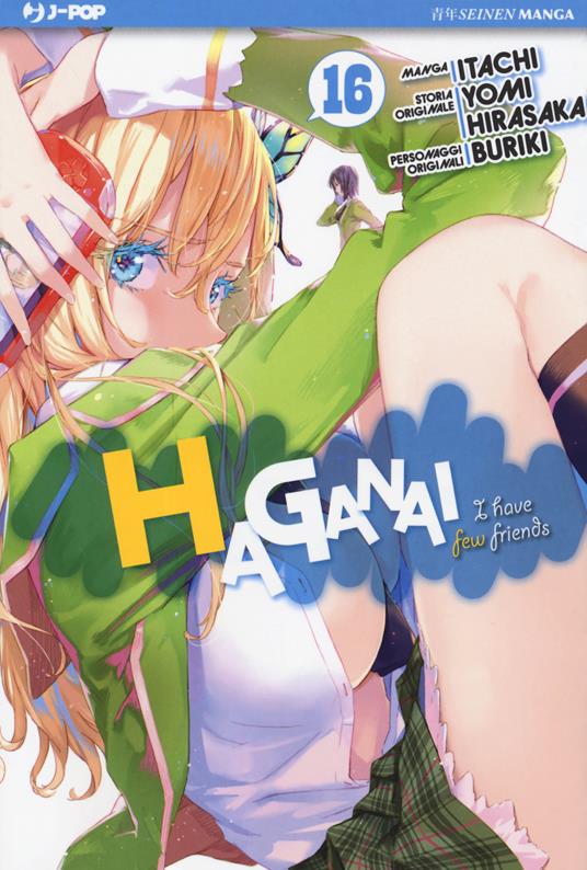 Haganai. Vol. 16 - Yomi Hirasaka,Itachi,Buriki - copertina