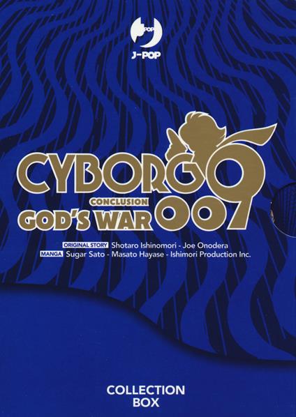 Cyborg 009. Conclusion. God's war. Collection box. Vol. 1-5 - Shotaro Ishinomori,Masato Hayase,Jo Onodera - copertina