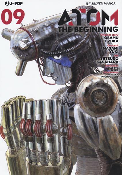 Atom. The beginning. Vol. 9 - Osamu Tezuka,Masami Yuki - copertina