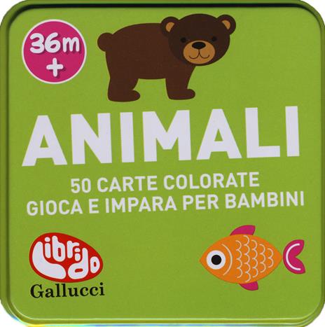 Animali. 50 carte domande e risposte - copertina