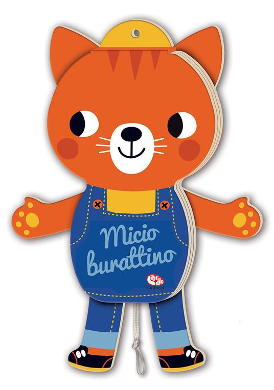 Micio burattino. Ediz. a colori - Verbakel Van De Leijgr - copertina