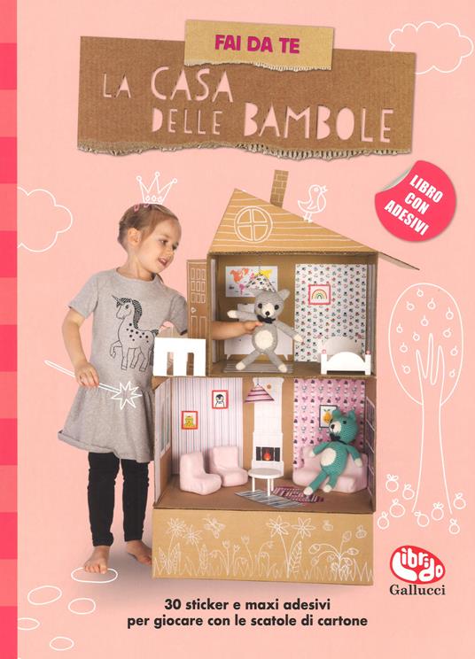 Fai da te la casa delle bambole. Con adesivi. Ediz. a colori - Kadre Spitz - copertina