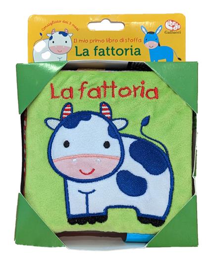 La fattoria. Il mio primo libro di stoffa. Ediz. a colori - Francesca Ferri - copertina