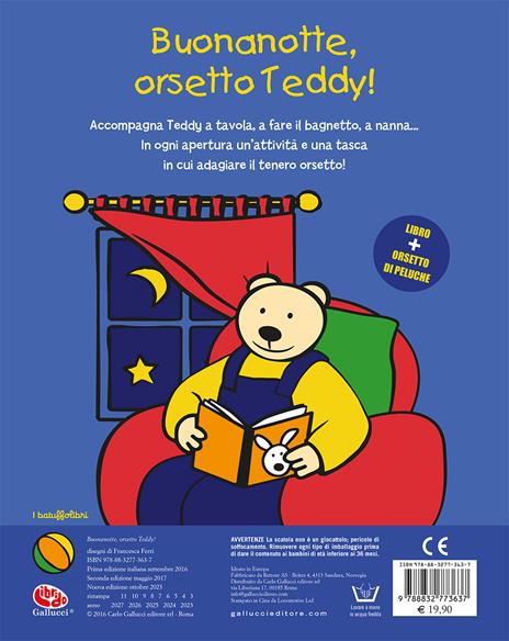 Buonanotte, orsetto Teddy. Ediz. a colori - Francesca Ferri - 2