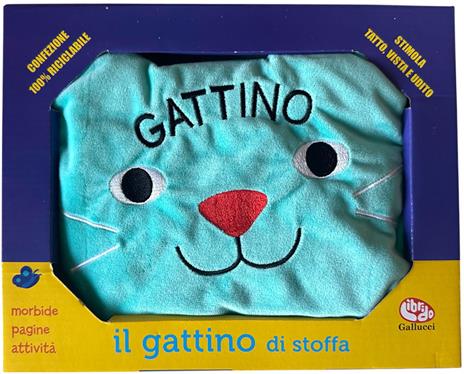 Il gattino di stoffa. Ediz. a colori - copertina
