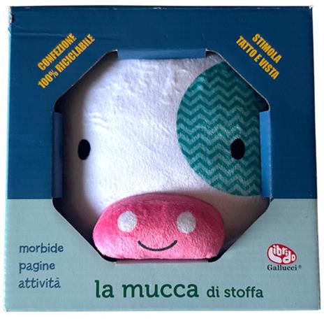 La mucca di stoffa. Ediz. a colori - copertina