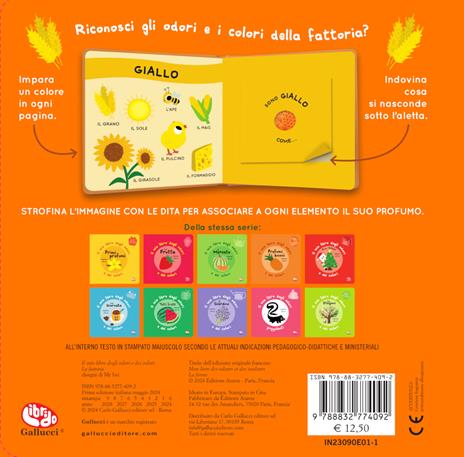 La fattoria. Il mio libro degli odori e dei colori. Ediz. a colori - Mr Iwi - 3