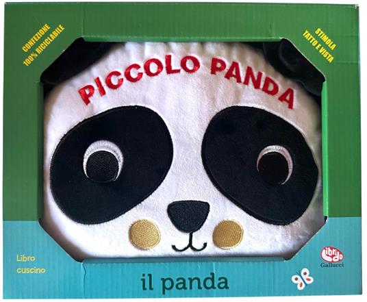 Il panda. Libro cuscino. Ediz. a colori - copertina