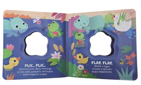 Pluf! Tutti in acqua. Ediz. a colori. Con 4 Bambola o pupazzetto - Sigrid Martínez - 2