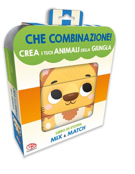 Crea i tuoi animali della giungla. Che combinazione! Ediz. a colori - copertina
