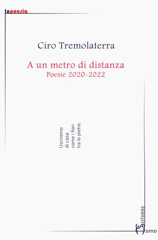 A un metro di distanza. Poesie 2020-2022 - Ciro Tremolaterra - copertina