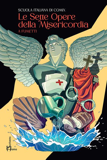 Le sette opere della misericordia a fumetti - copertina
