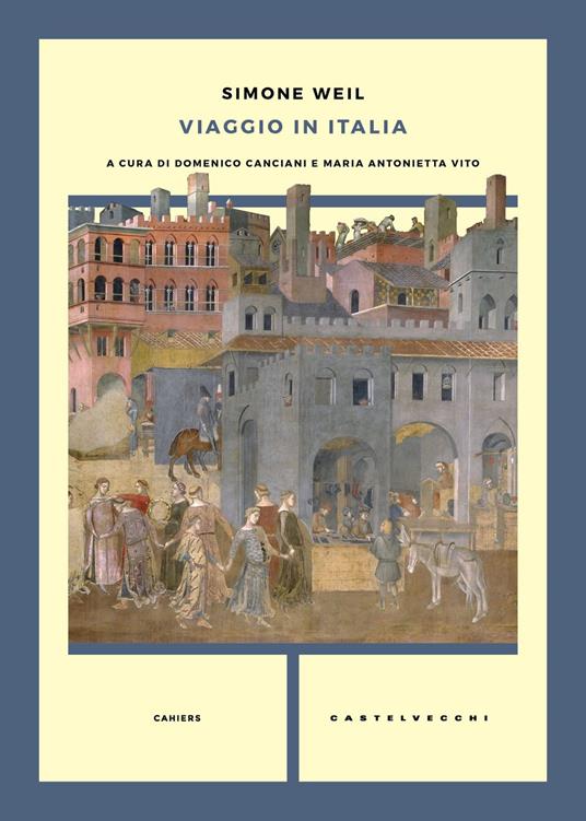 Viaggio in Italia - Simone Weil - copertina