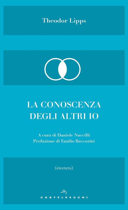 La conoscenza degli altri io - Theodor Lipps - copertina