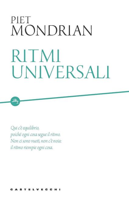Ritmi universali - Piet Mondrian - copertina