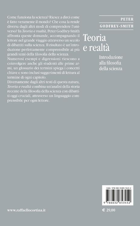 Teoria e realtà. Introduzione alla filosofia della scienza - Peter Godfrey-Smith - 2
