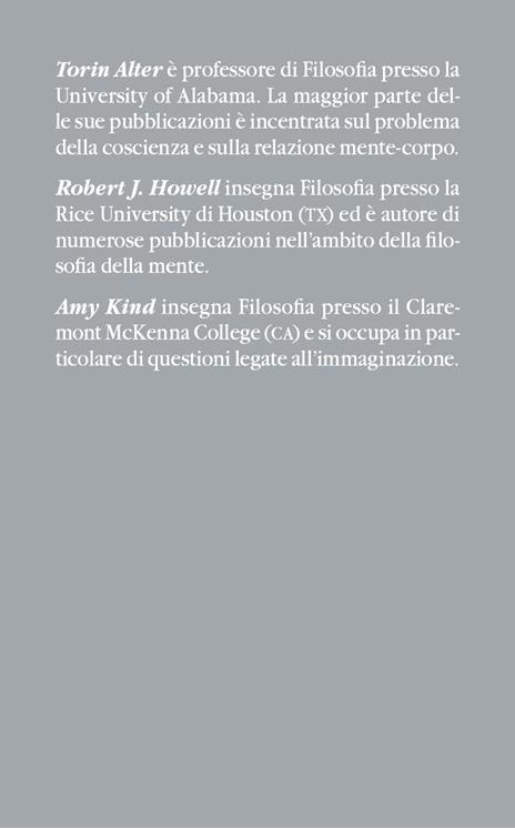 Paradossi e rompicapi in filosofia della mente - Torin Alter,Robert J. Howell,Amy Kind - 2