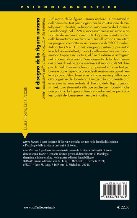 Il disegno della figura umana. Come valutazione dello sviluppo cognitivo dei bambini - Laura Picone,Lina Pezzuti - 2