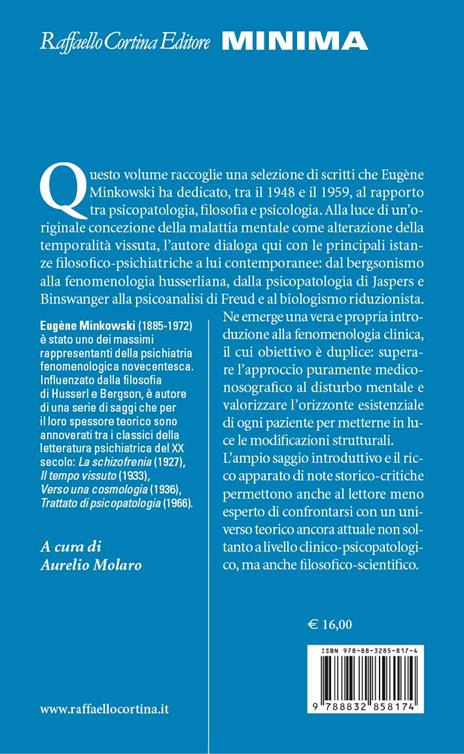 Esistenza e psiche. Per una clinica della temporalità vissuta - Eugène Minkowski - 2