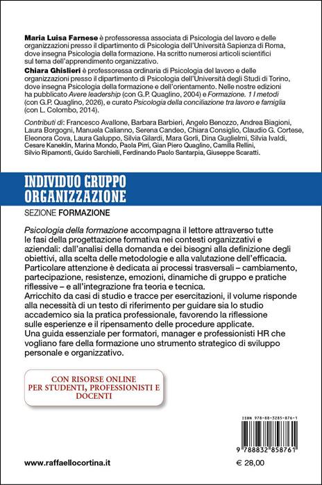 Psicologia della formazione. Dall'apprendimento delle persone allo sviluppo organizzativo - 2