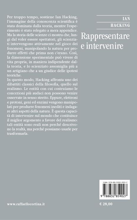 Rappresentare e intervenire - Ian Hacking - 3
